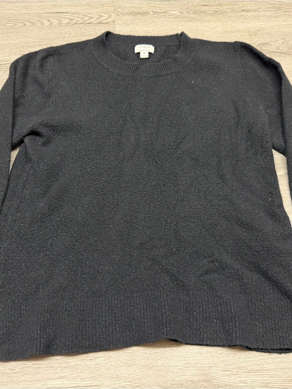 J. Crew Women’s Black Crewneck Sweater
